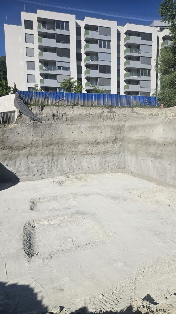 Výkop stavebnej jamy